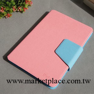 韓版 ipad mini 雙色撞色皮套 插卡式皮套 迷你平板彩色保護皮套工廠,批發,進口,代購