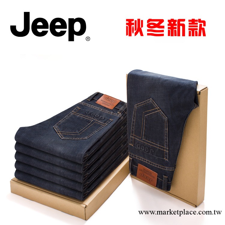 廠傢批發 秋冬新款jeep牛仔褲 吉普男士牛仔褲直筒褲 加厚牛仔褲工廠,批發,進口,代購