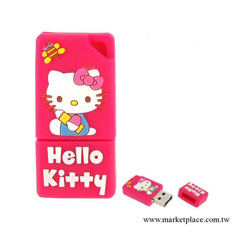 hello kitty u盤 可愛卡通優盤 凱蒂u盤 軟膠U盤批發・進口・工廠・代買・代購