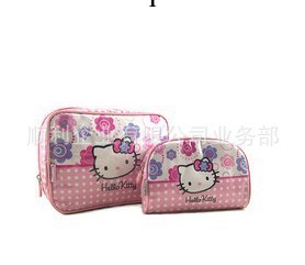 HELLO KITTY化妝包，可愛的卡通LOGO精美的做工我們的服務一流！批發・進口・工廠・代買・代購