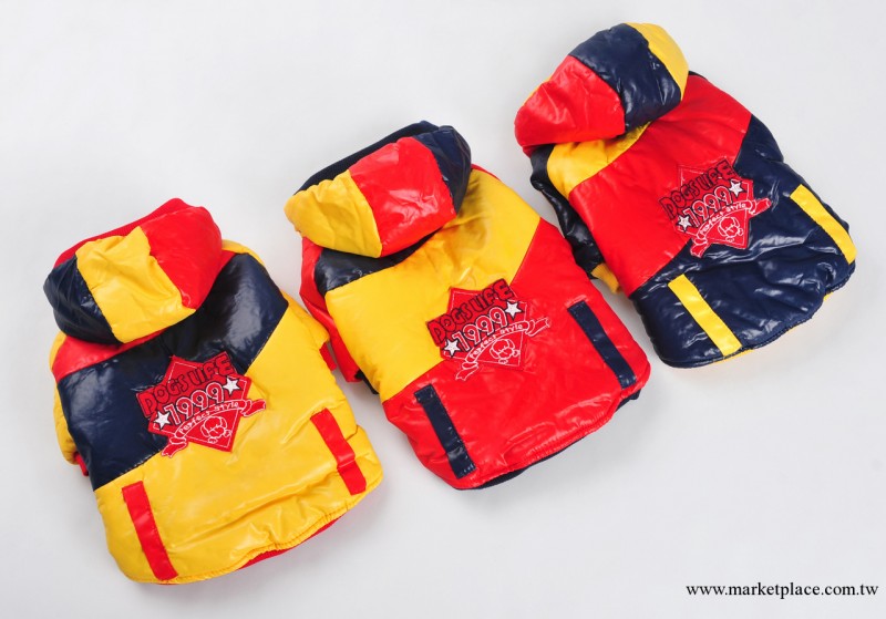 狗狗衣服泰迪貴賓寵物加厚和諧號賽車服寵物用品秋冬裝2腳衣服工廠,批發,進口,代購
