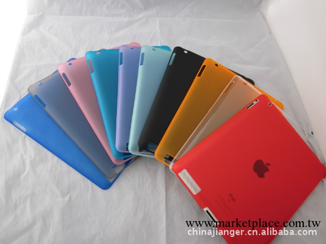 ipad2保護殼 磨砂伴侶 new ipad 保護外殼 smart cover 透色工廠,批發,進口,代購