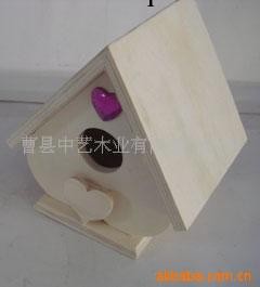 供應木制鳥屋，木質寵物用品，鳥房子，木制喂鳥器(圖)工廠,批發,進口,代購