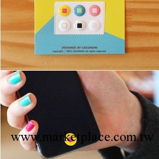 批發iphone 4 4s 5 3GS ipod ipad2 HOME 按鍵貼 韓版保護按鈕貼批發・進口・工廠・代買・代購