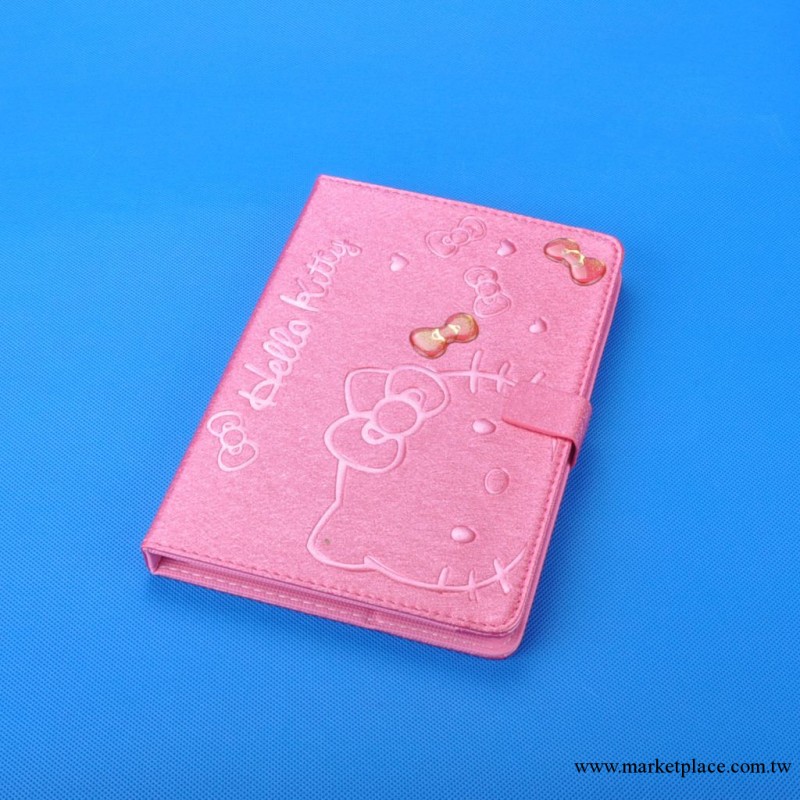 Hello Kitty系列iPad Mini 皮套 KT凱蒂貓  迷你二折檔位支架工廠,批發,進口,代購