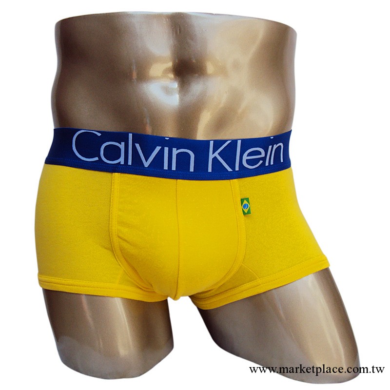 供應男士CK世界杯國旗版平角內褲 CK男士莫代爾平角內褲批發工廠,批發,進口,代購