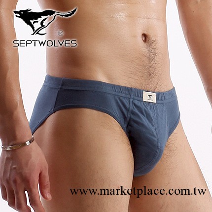 七匹狼內褲 男士內褲 內褲男 三角褲 三角內褲 純棉 全棉 純色工廠,批發,進口,代購