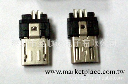 MICRO 5P超薄焊線3.0厚,MICRO 5P A型,USB連接器,數據線插頭工廠,批發,進口,代購