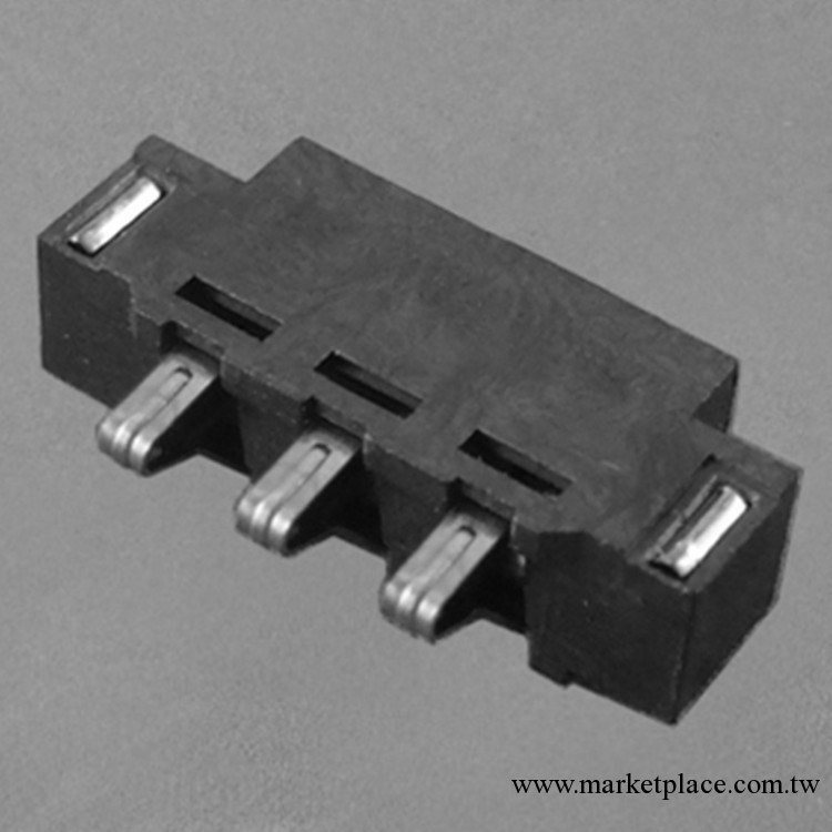 手機電池連接器/電池座SJ-3P-2.5PH-2.9H沉板式 有柱工廠,批發,進口,代購