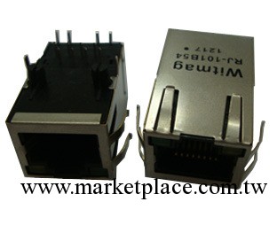 廠傢生產：RJ45連接器,用於機頂盒、路由器等產品。帶EMI功能工廠,批發,進口,代購