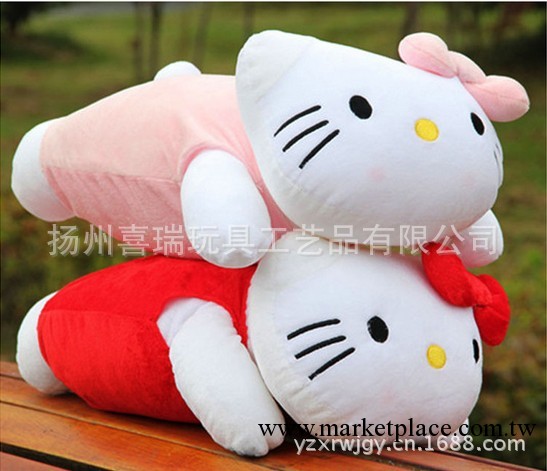 全網最低價！廠傢直銷！35cm hello kitty貓/KT貓咪趴趴抱枕工廠,批發,進口,代購