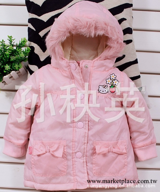 hello kitty女童棉衣 棉襖 風雪衣工廠,批發,進口,代購