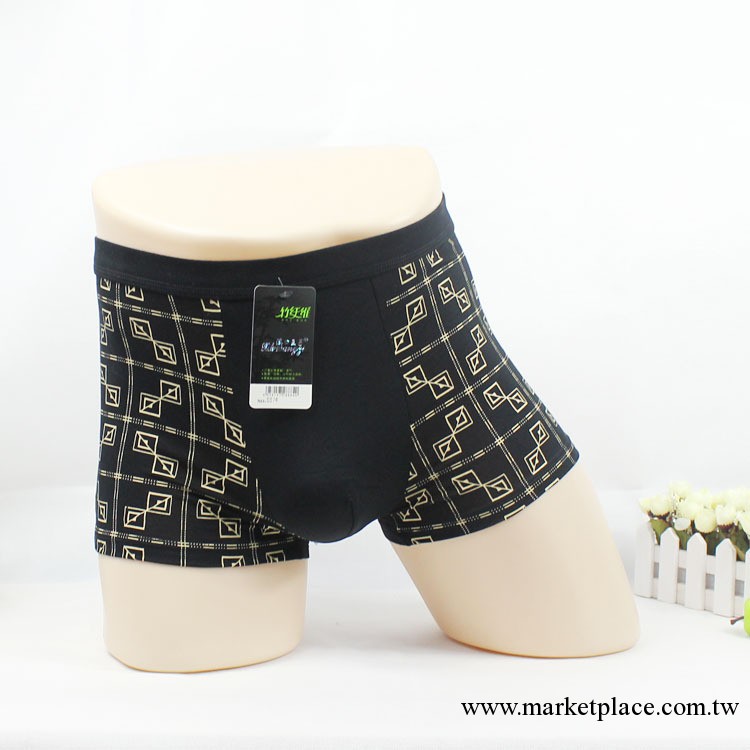 男士竹纖維平角內褲批發 品牌男式內褲 舒適多色 高檔印花豐臀工廠,批發,進口,代購