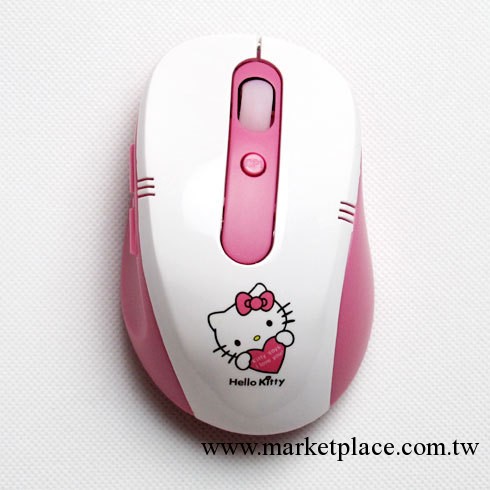新款hello kitty無線靜音充電鼠標 USB光電鼠標 卡通無線鼠標批發工廠,批發,進口,代購