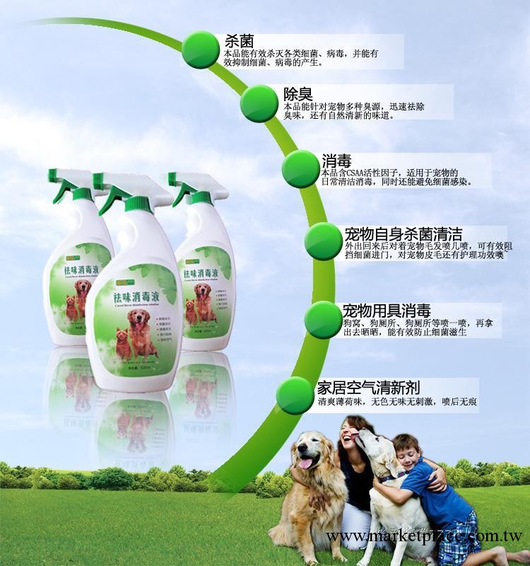 寵物用品狗狗消毒液空氣清新劑 狗狗香水泰迪金毛薩摩耶廠傢批發工廠,批發,進口,代購