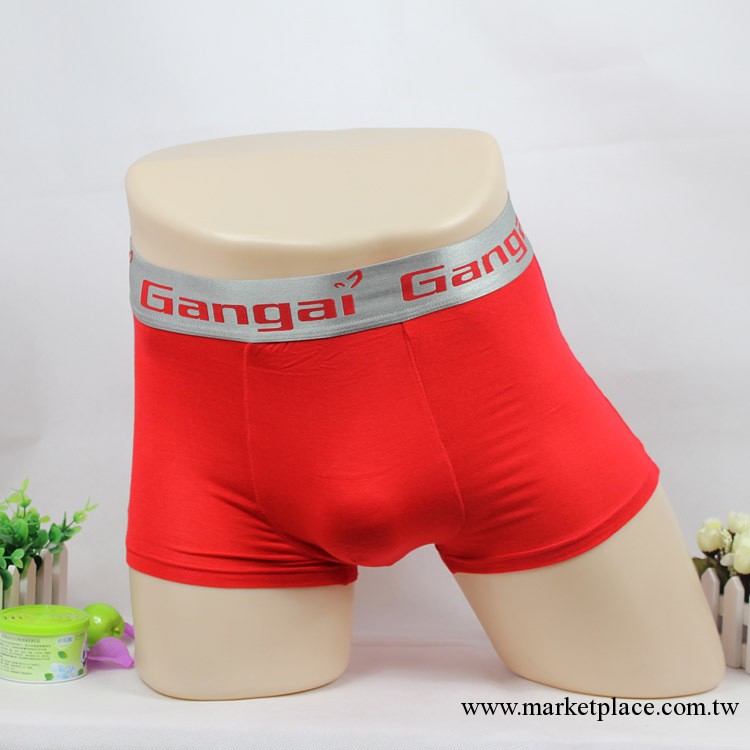 小額混批發 男士莫代爾內褲 仿CK男式平角內褲 大紅透氣  超低價工廠,批發,進口,代購