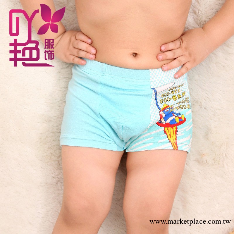 DLJ    1114男童可愛卡通莫代爾平角內褲批發工廠,批發,進口,代購