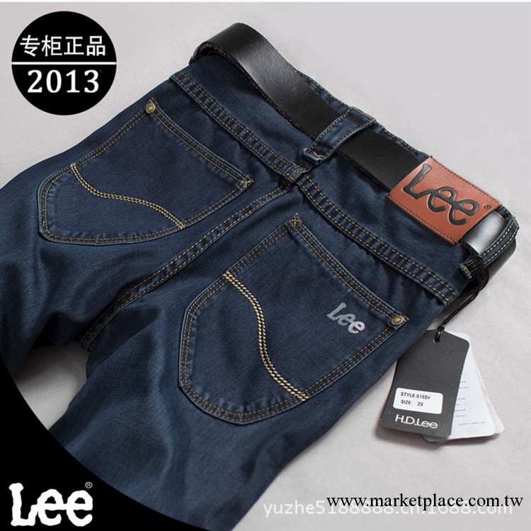 2013夏季爆款 Lee男士直筒修身牛仔褲 廠傢直銷 一件代發6168工廠,批發,進口,代購