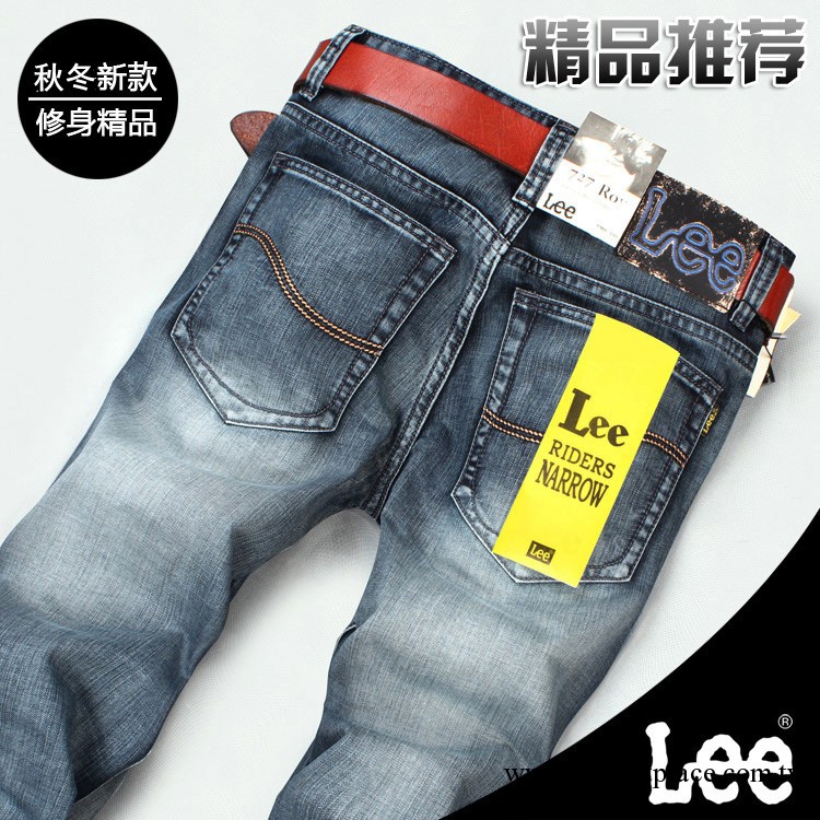 2013秋冬新款LEE男士牛仔褲 修身直筒牛仔褲批發男裝精品牛仔褲男工廠,批發,進口,代購