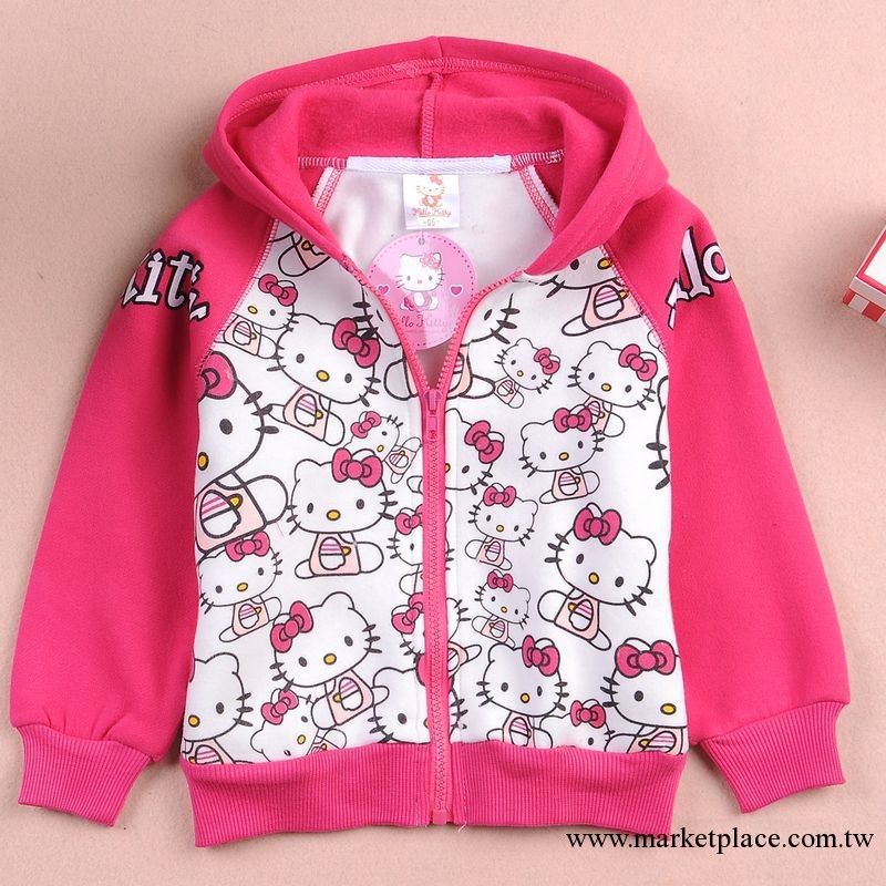 2213#Hello kitty 衛衣 童裝 春秋冬裝 外套 KT外套工廠,批發,進口,代購
