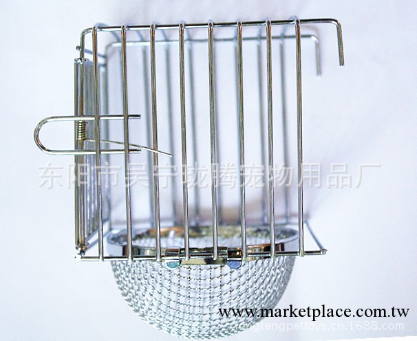 廠傢直銷【全鋼絲鳥籠喂食器】寵物玩具，寵物用品工廠,批發,進口,代購
