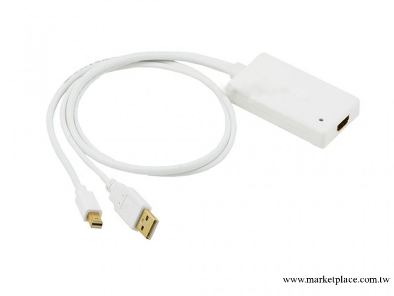 Mini DisplayPort DP + USB 音頻 轉HDMI Adapter 轉接線 DP-036工廠,批發,進口,代購