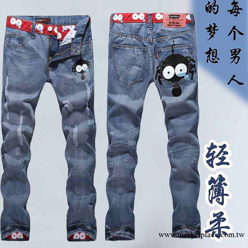 2013秋冬新款牛仔褲男士裝直筒修身韓版褲復古時尚潮男褲子JD-C24工廠,批發,進口,代購