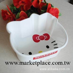 批發 hello Kitty 凱蒂貓 臉盆 兒童臉盆 塑料臉盆 卡通臉盆工廠,批發,進口,代購