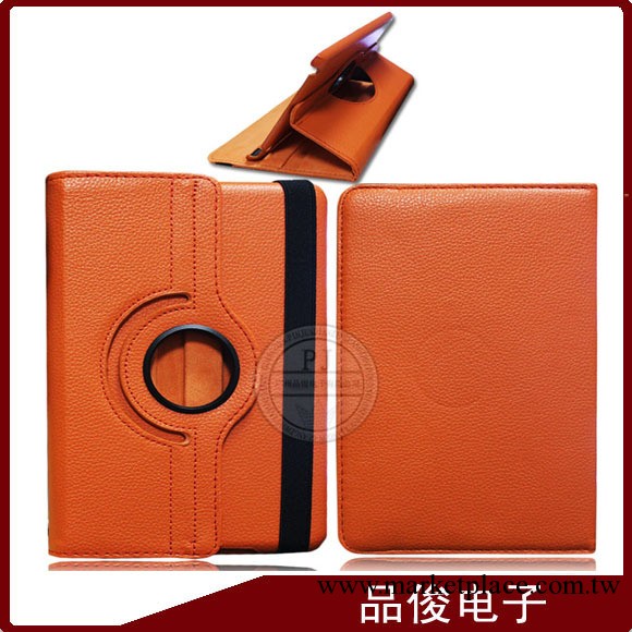 IPAD mini IPAD皮套 仿皮革皮套 360度旋轉皮套 高檔荔枝紋皮套工廠,批發,進口,代購
