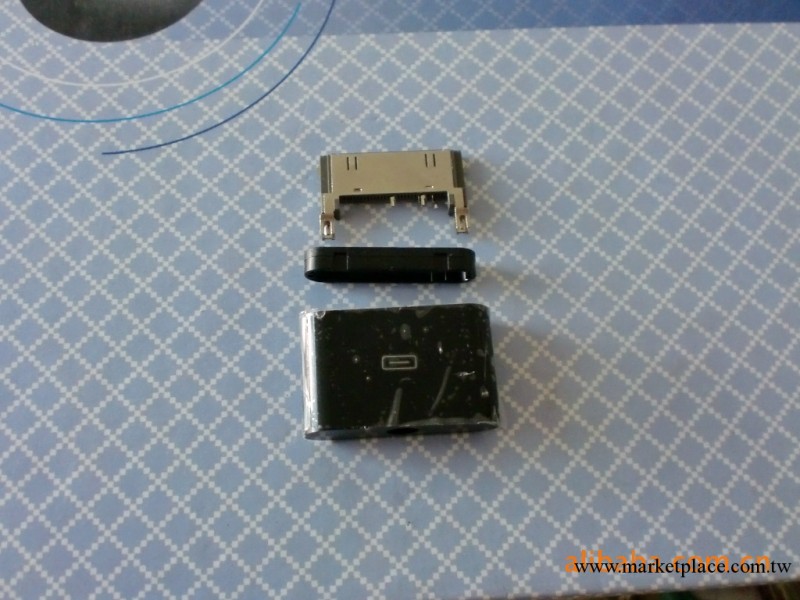 ipod小方殼超薄強進強出黑色手機連接器工廠,批發,進口,代購