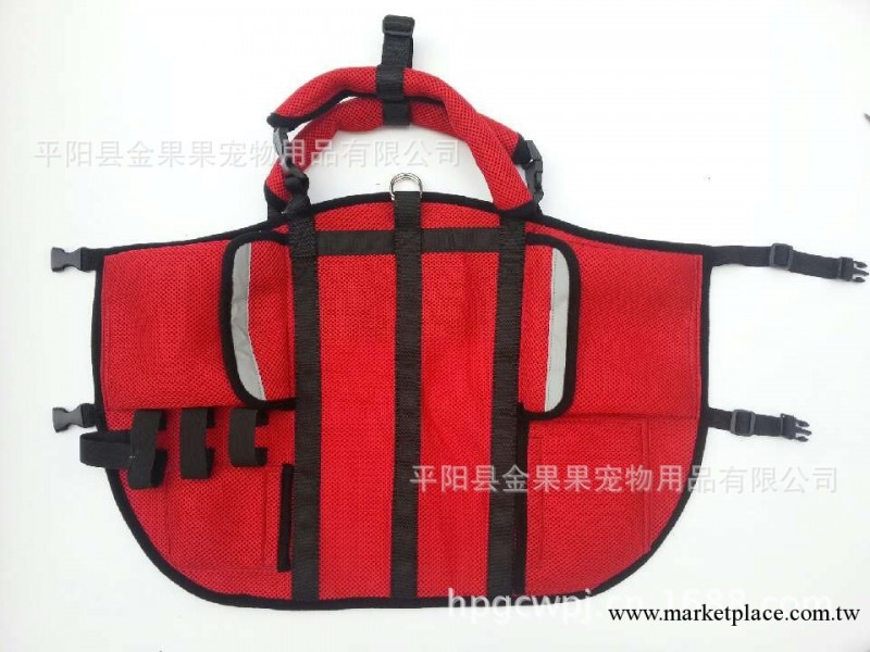 供應寵物用品 多功能狗背袋 大型犬用工廠,批發,進口,代購