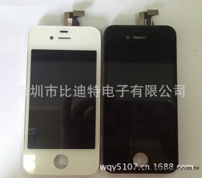 大量現貨供應 iphone 4 4G 4S 觸摸液晶屏總成 質保A貨工廠,批發,進口,代購