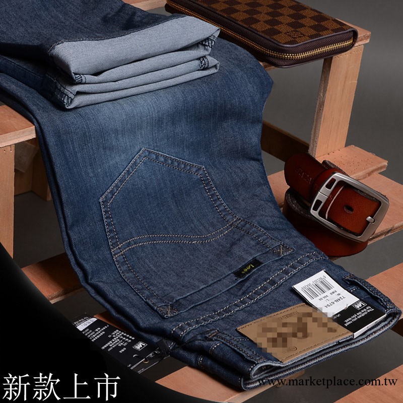 LEE秋款男士牛仔裝新款韓版休閑修身牛仔褲男褲子厚款牛仔褲男工廠,批發,進口,代購