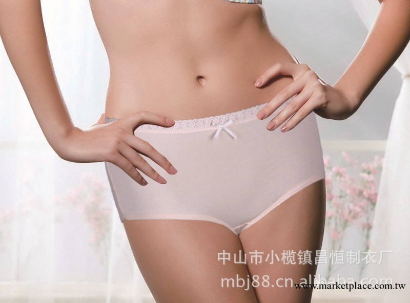 妙佰傢8929女式彈力棉三角褲工廠,批發,進口,代購