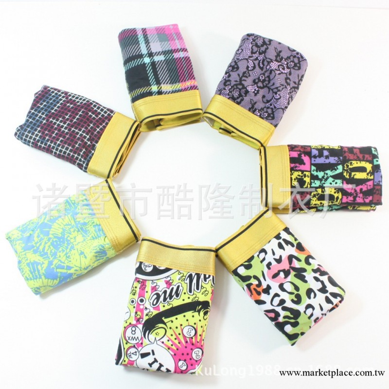 一件起批 男士內褲 平角褲 性感時尚七天七花樣 采力克倫品牌內褲工廠,批發,進口,代購