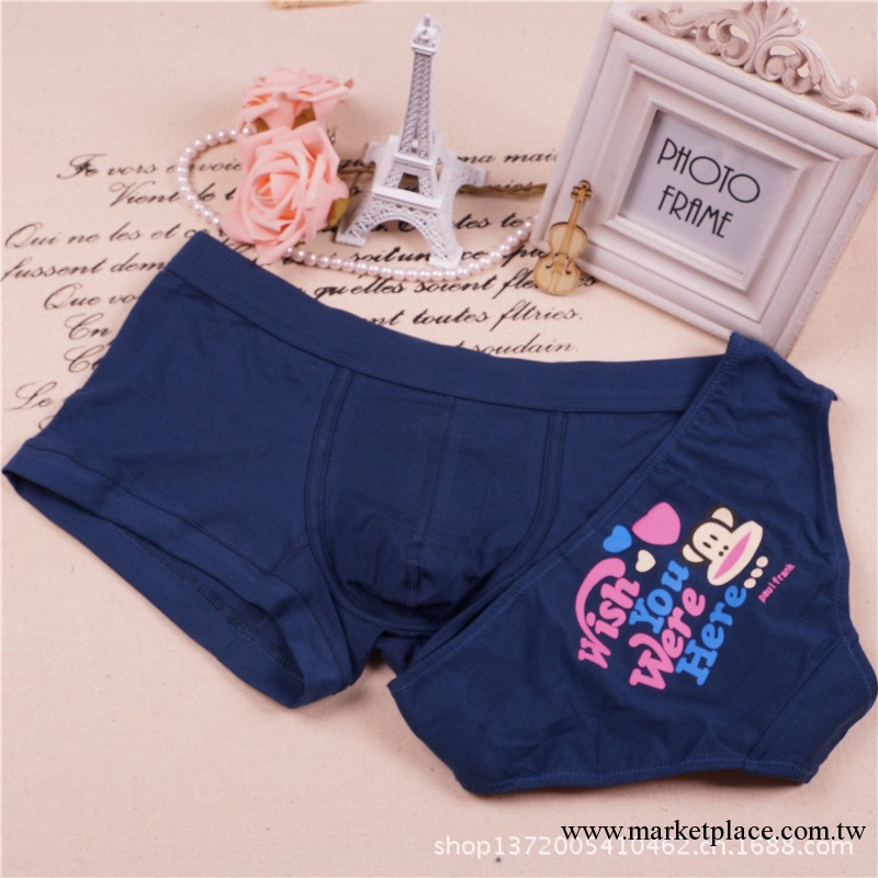 新款特價pink純棉情侶內褲 男士平角女士三角 可愛卡通印花 性感工廠,批發,進口,代購
