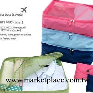 韓國 16800可折疊防水衣服衣物收納袋中號clothes pouch9828工廠,批發,進口,代購