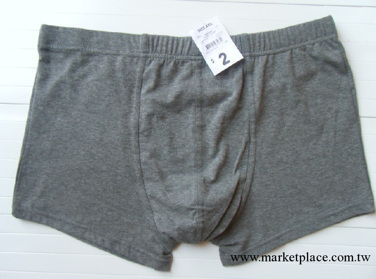 外貿歐美原單 超大碼男士平腳褲純棉平角內褲加大內褲  內褲批發工廠,批發,進口,代購