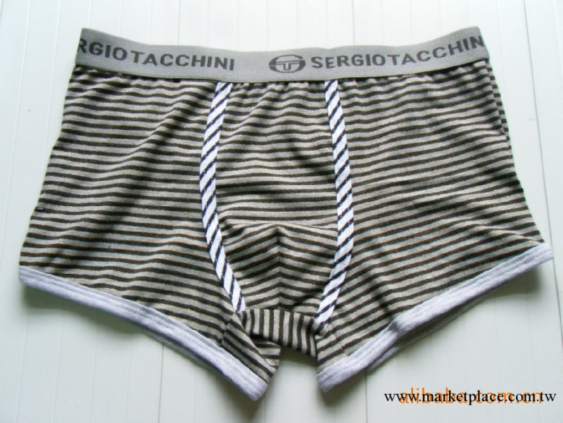 清倉外貿平角褲男內褲低腰條紋內褲男士平角內褲打底褲廠傢直銷工廠,批發,進口,代購