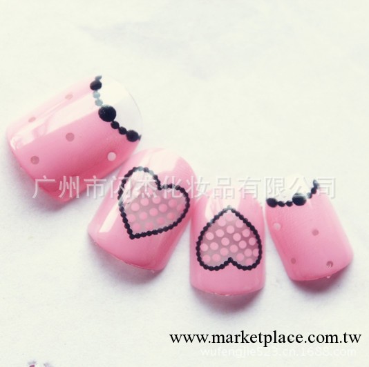 【SJ021】新款假指甲貼片 短款美甲甲片貼 成品甲套裝 廠傢直銷工廠,批發,進口,代購