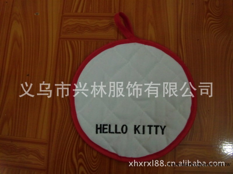 HELLO KITTY微波爐圓形兩用手套,微波爐手套工廠,批發,進口,代購