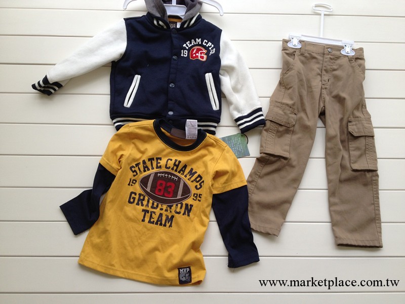 Boyz wear原單出口美國 男童三件套  外貿童裝批發 2013新款工廠,批發,進口,代購