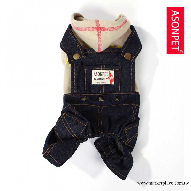 寵物小狗狗用品 廠傢直銷 寵物秋冬裝衣服服裝服飾批發背帶牛仔褲工廠,批發,進口,代購