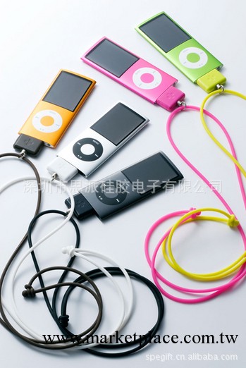 矽膠手機掛繩 iphone 4G 3G 矽膠掛繩 ipod/iphone時尚矽膠掛繩工廠,批發,進口,代購