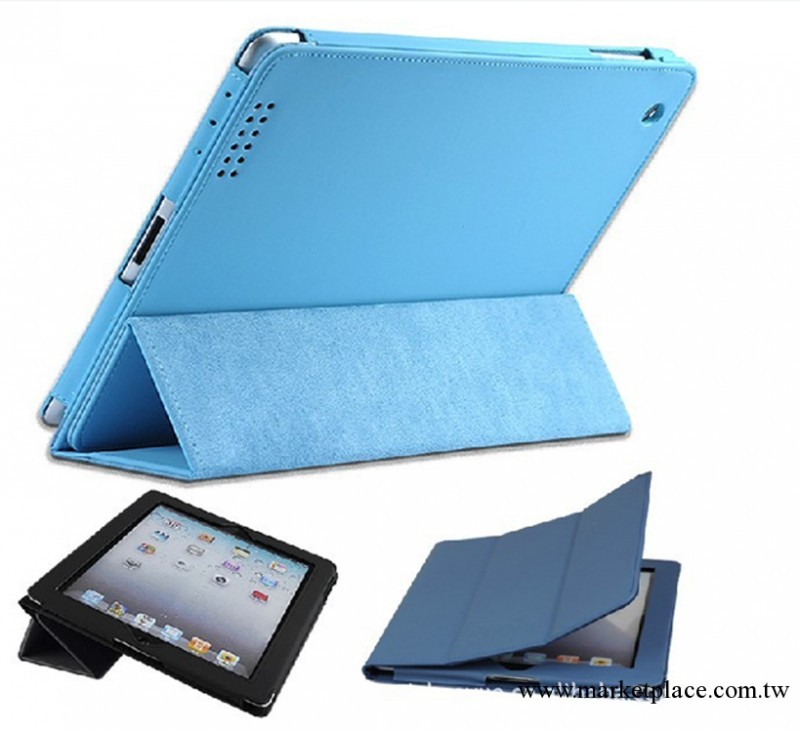 ipad3 ipad2保護套 Smart Cover case雙面皮套 保護殼 彈力皮外殼工廠,批發,進口,代購
