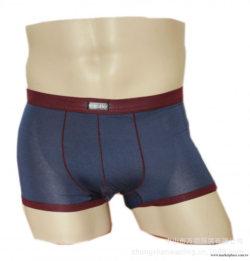 現貨供應 雙條裝 夏季抗菌 透氣男士內褲 竹纖維平角褲工廠,批發,進口,代購