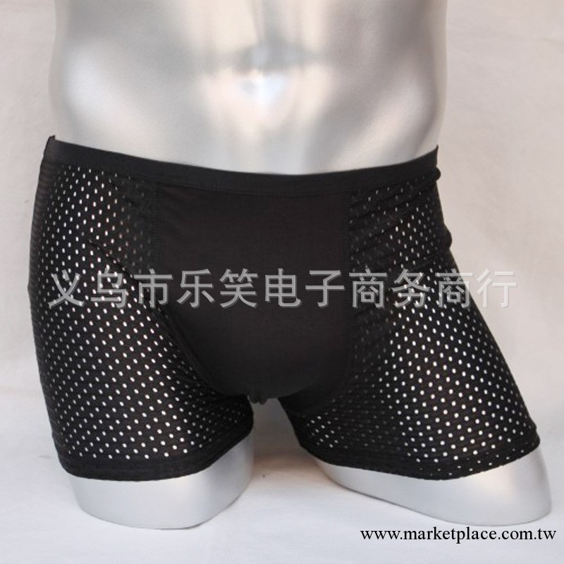 淘寶夏季爆款 男士內褲網眼透氣款 性感 網孔內褲 平角褲工廠,批發,進口,代購