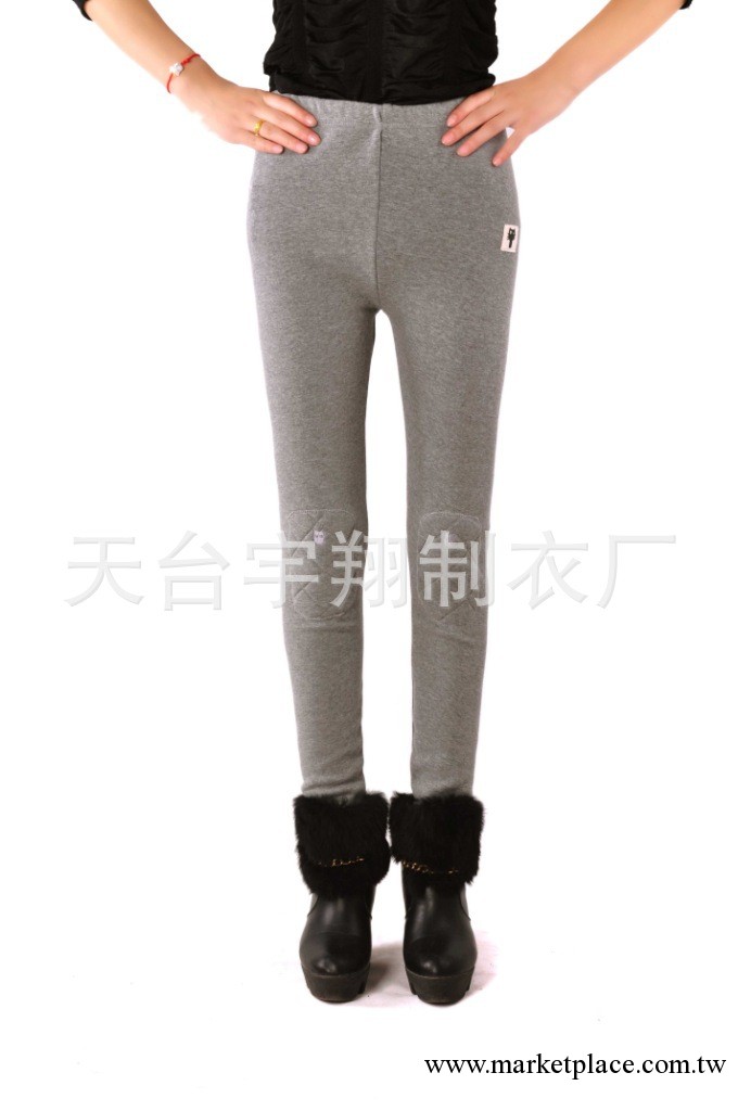 【廠價直銷】2013新款瘦身彈力打底褲 冬裝加絨褲  九分褲批發工廠,批發,進口,代購