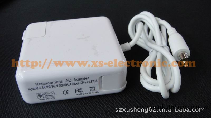 MAC Apple 45W AC Adapter A1036 24V 1.875A工廠,批發,進口,代購