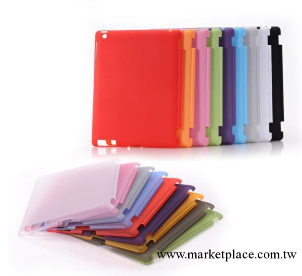 The new ipad 磨砂超薄保護殼 ipad2  休眠保護殼 伴侶背殼 新款工廠,批發,進口,代購